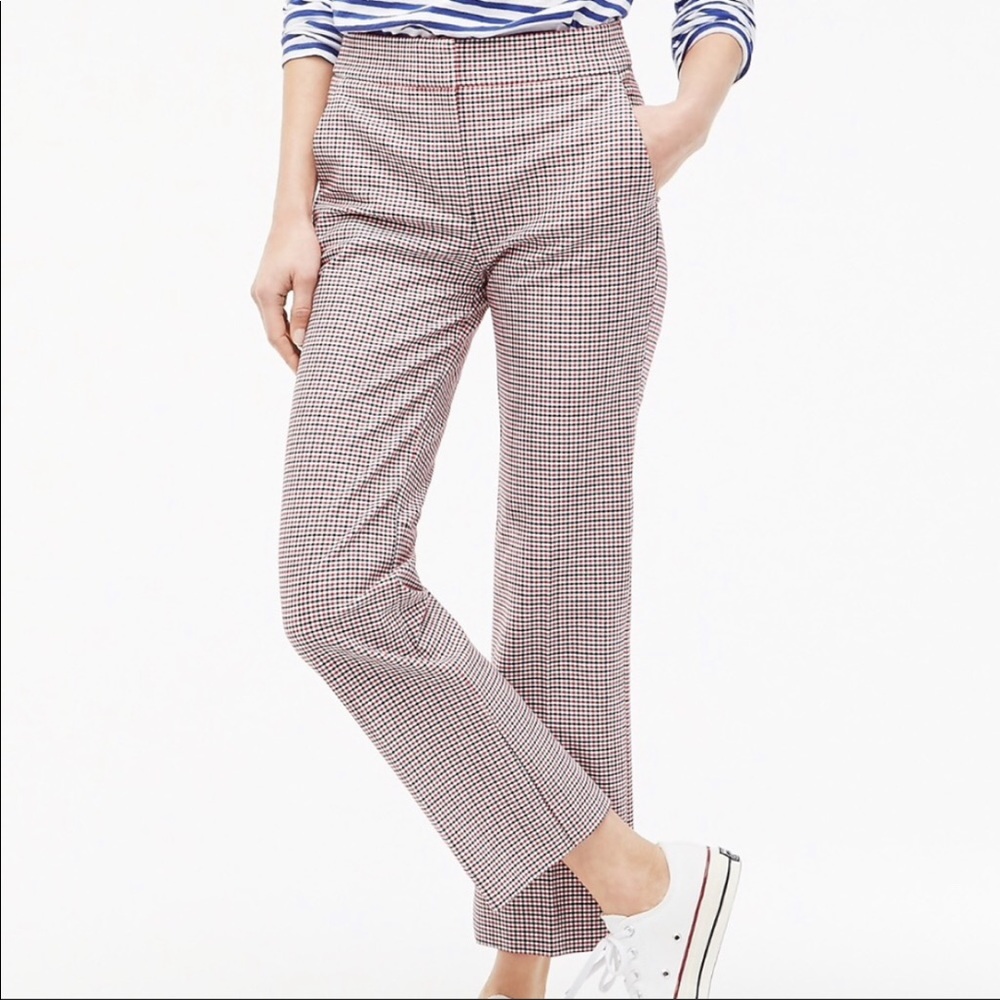 NWT JCREW Hayden kickout crop pants